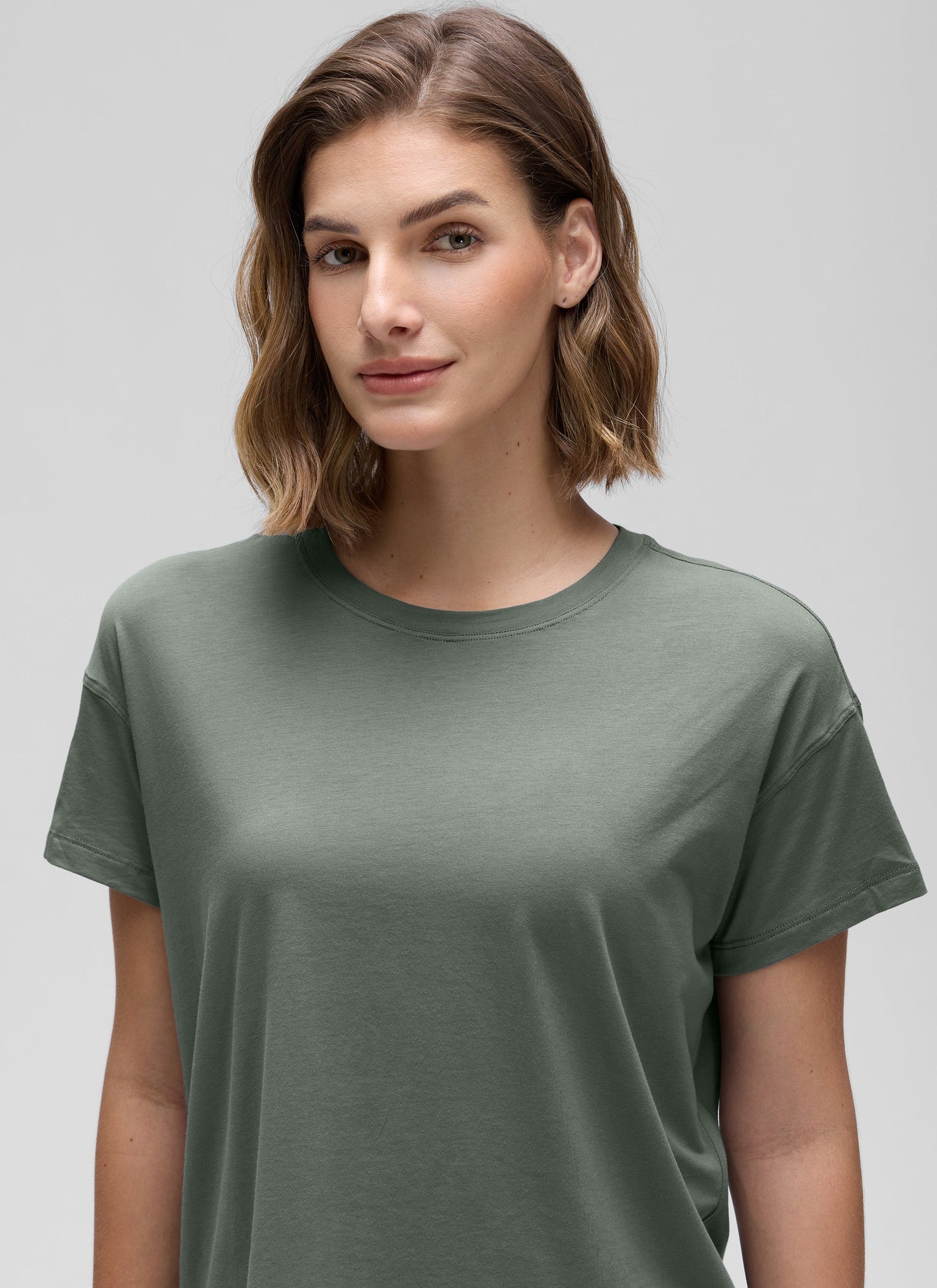 Pima Cotton Loose Fit Short Sleeve