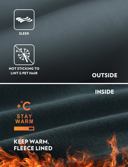 Thermal Fleece Lined Pocket Legging 28''