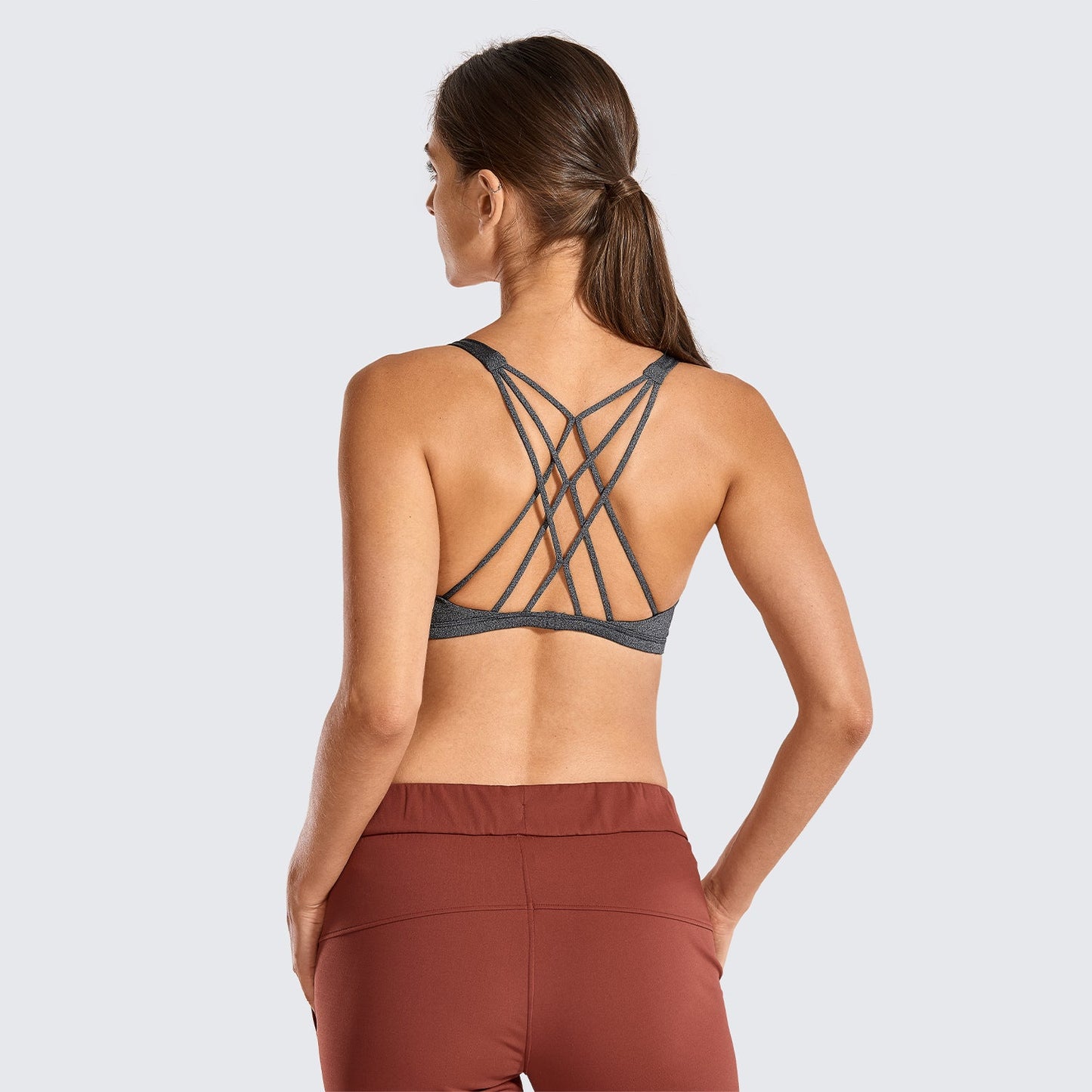 Nakedfeel Low Cut Strappy Bra (6 Straps)