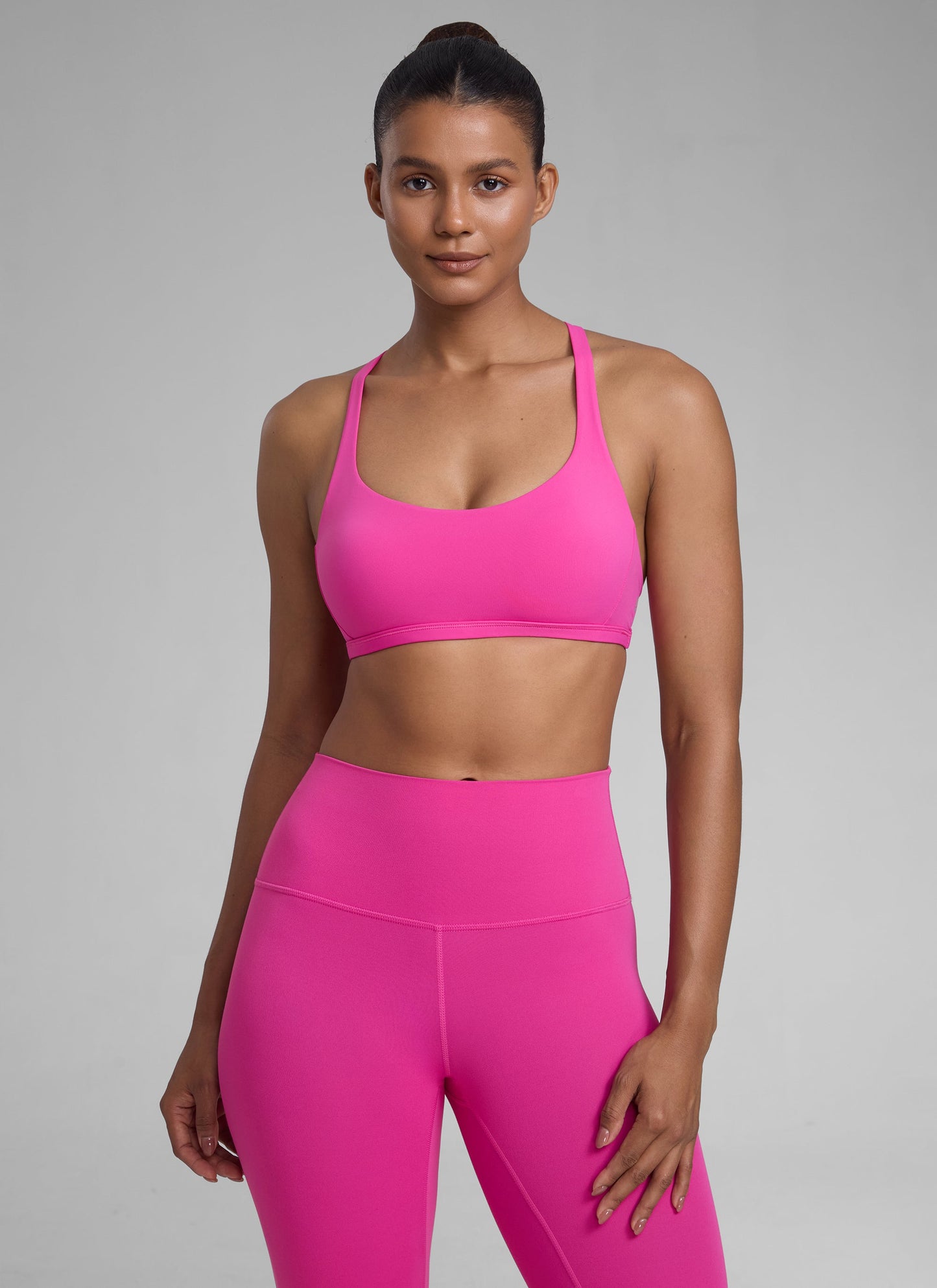 Nakedfeel Low Cut Strappy Bra (6 Straps)