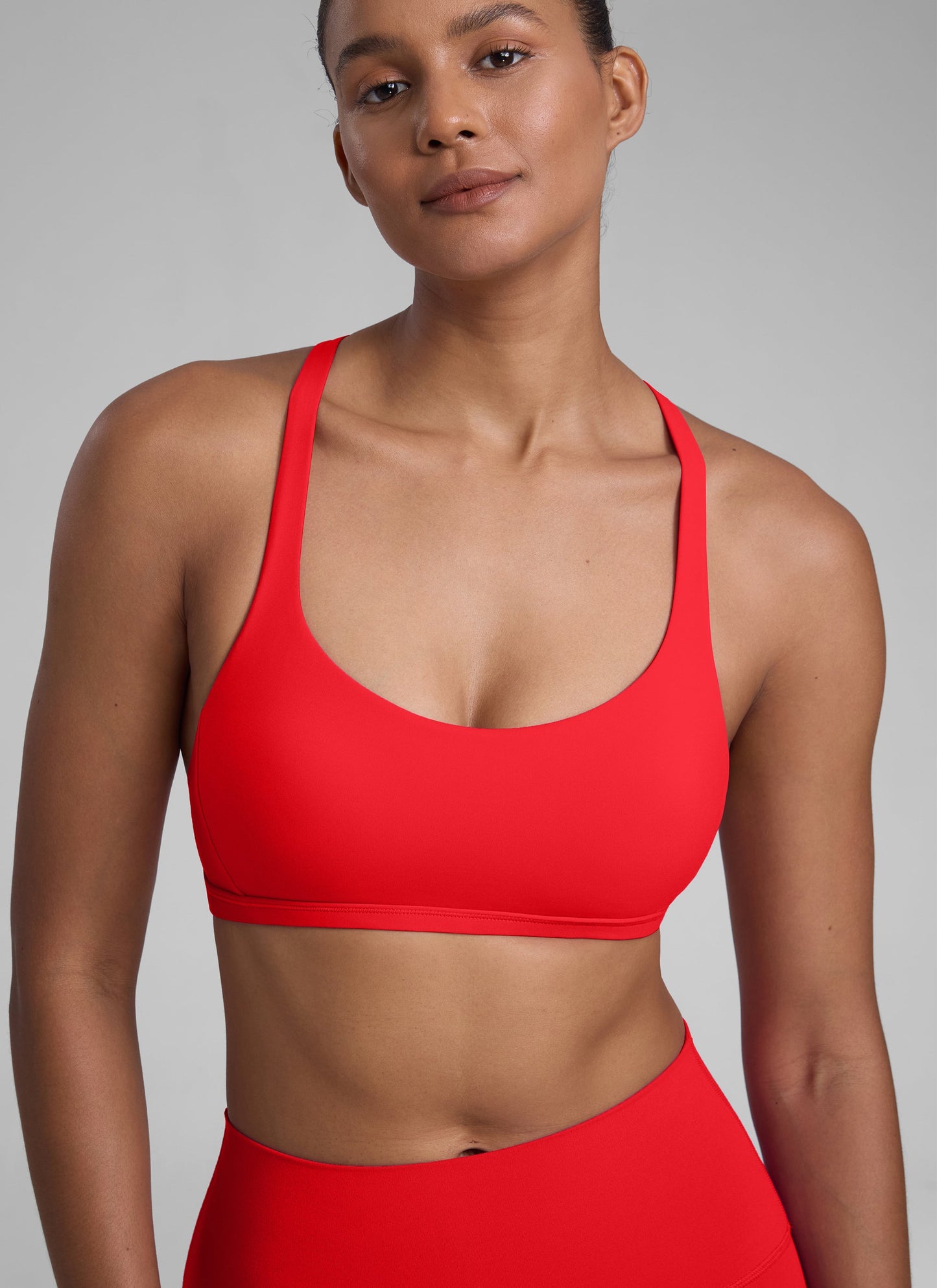 Nakedfeel Low Cut Strappy Bra (6 Straps)