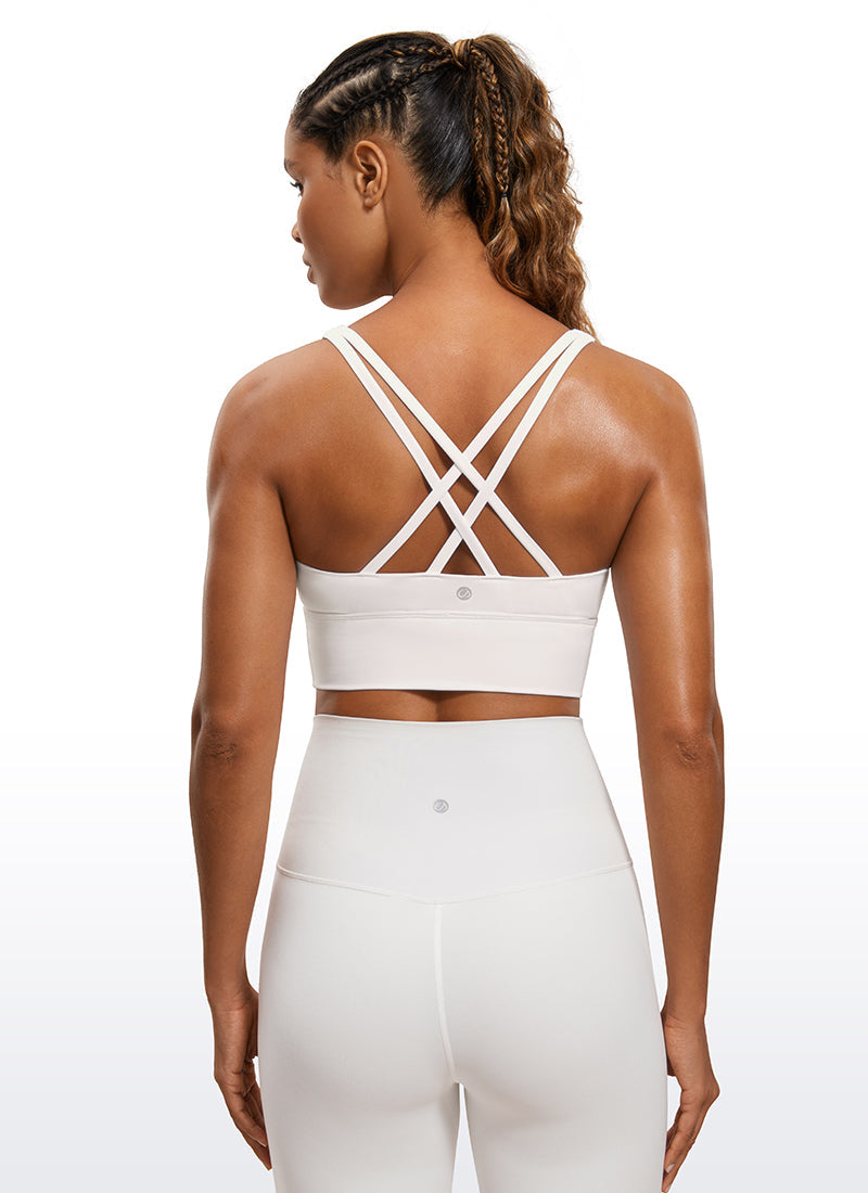 Nakedfeel Longline Criss Cross Back Bra