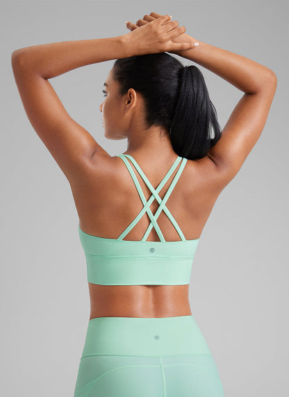 Nakedfeel Longline Criss Cross Back Bra