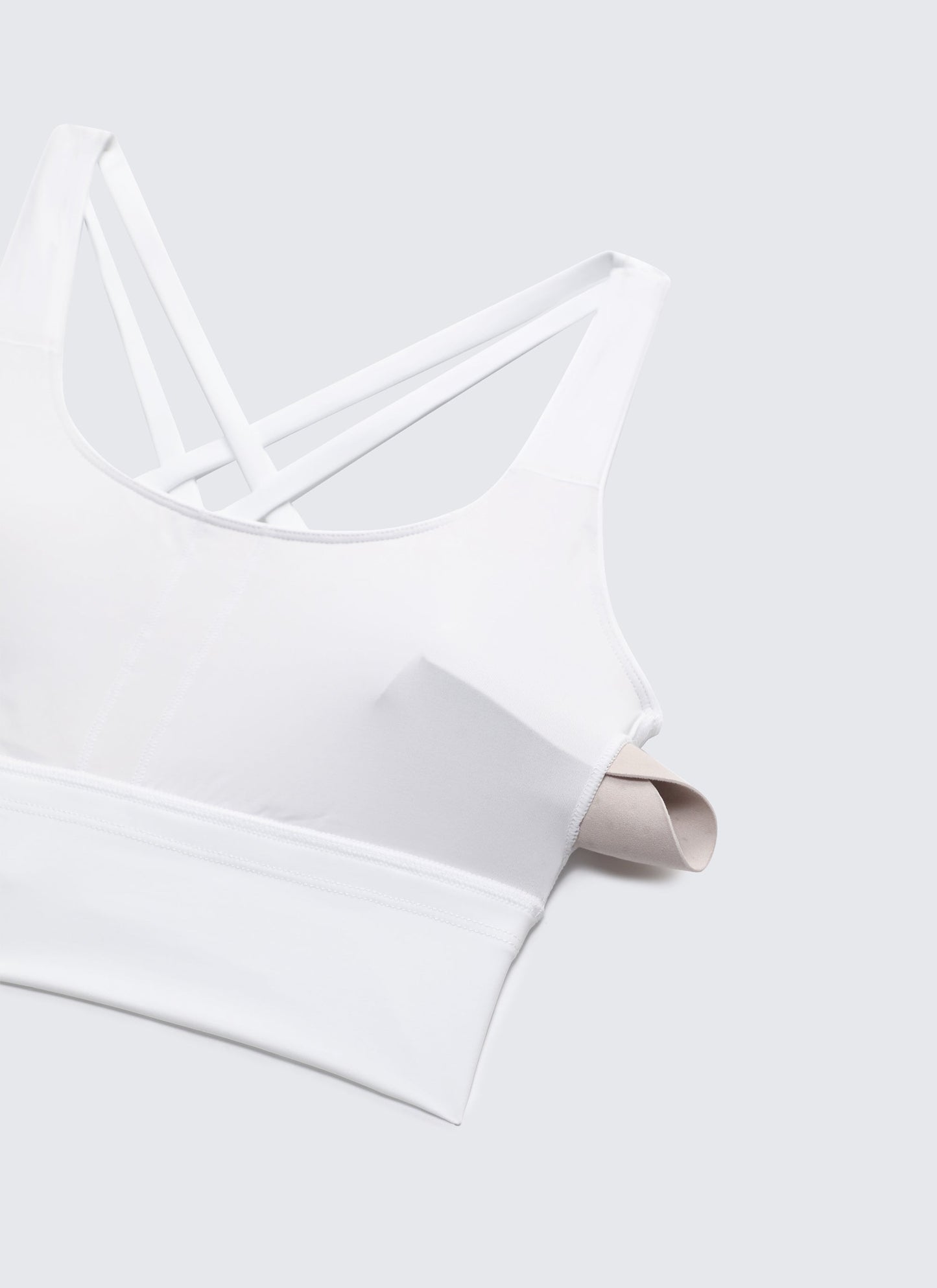 Nakedfeel Longline Criss Cross Back Bra