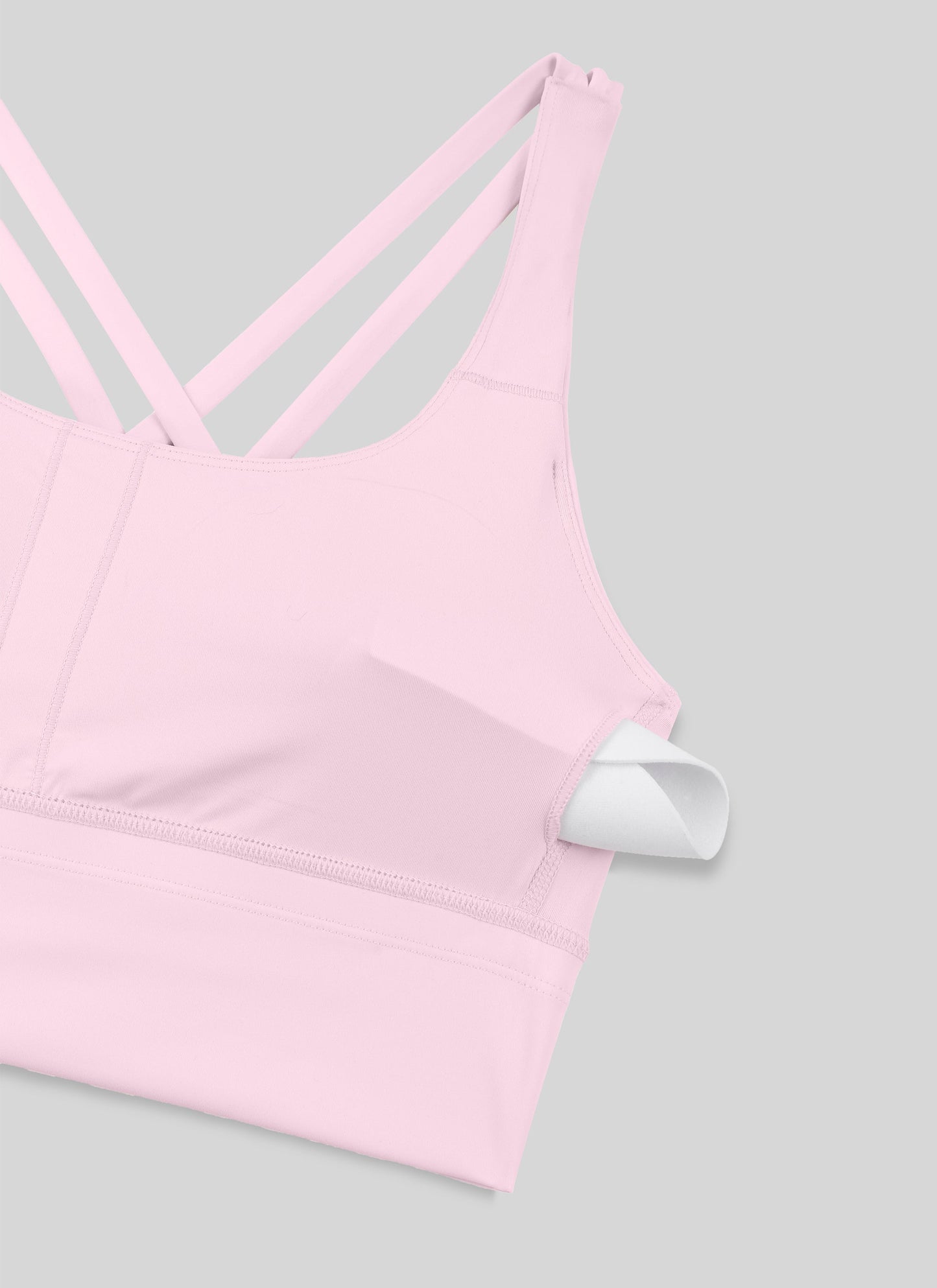 Nakedfeel Longline Criss Cross Back Bra