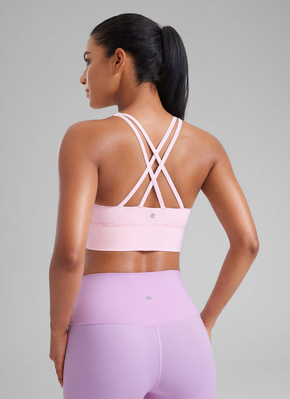 Nakedfeel Longline Criss Cross Back Bra