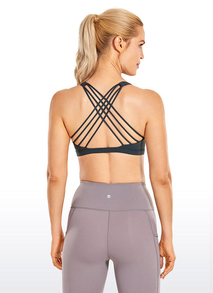 Nakedfeel Low Cut Strappy Bra (8 Straps)