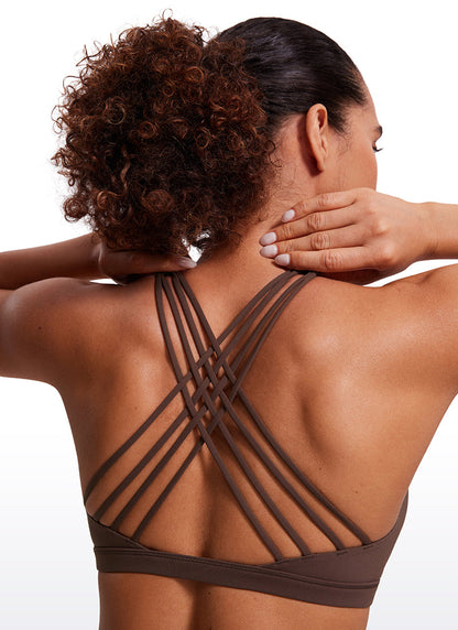 Nakedfeel Low Cut Strappy Bra (8 Straps)