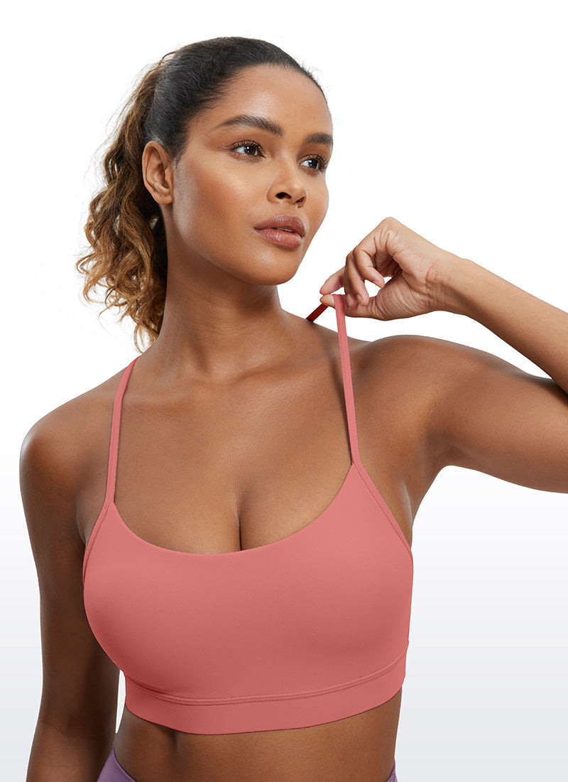 Butterluxe Y Back Spaghetti Thin Strap Bra