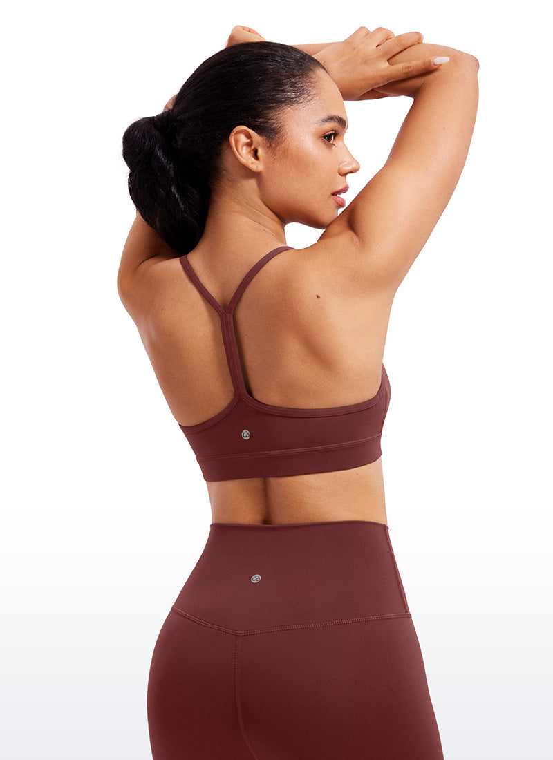 Butterluxe Y Back Spaghetti Thin Strap Bra