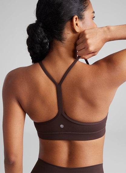 Butterluxe Y Back Spaghetti Thin Strap Bra