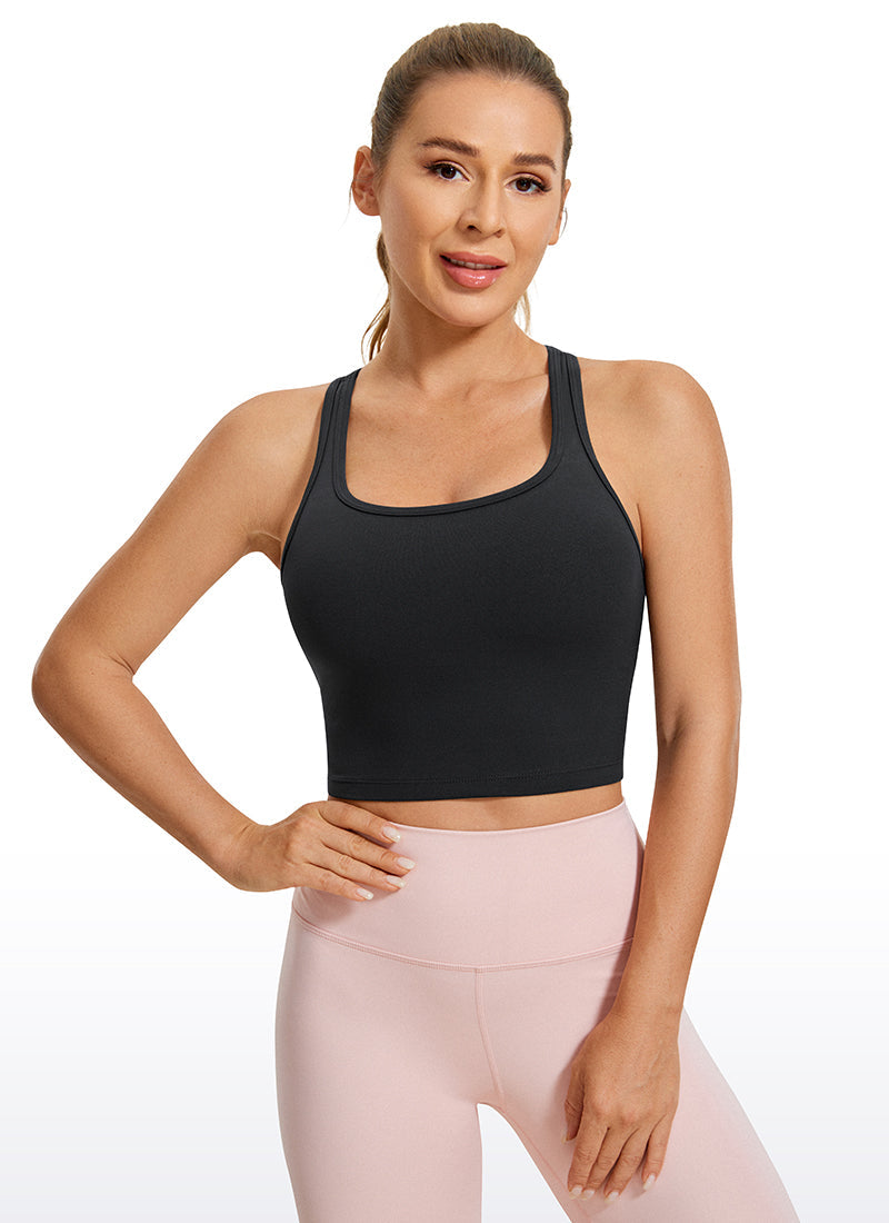 Butterluxe Racerback Built in Bra Tank