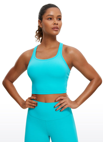 Butterluxe Racerback Built in Bra Tank
