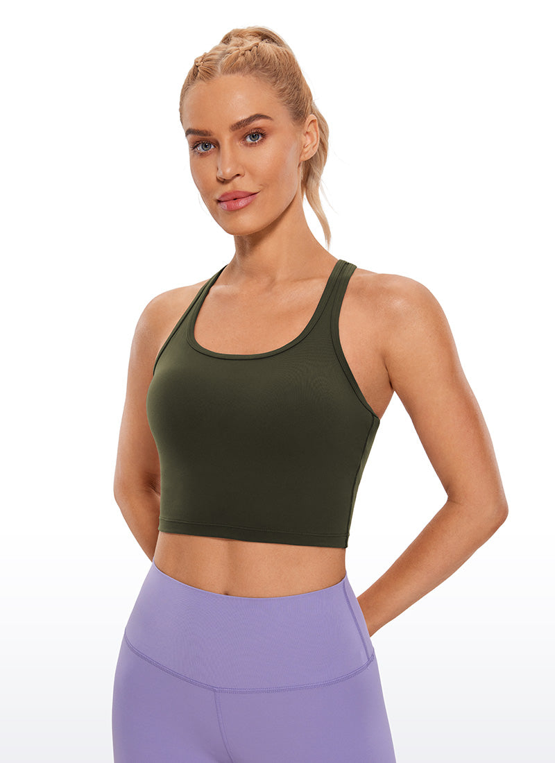 Butterluxe Racerback Built in Bra Tank