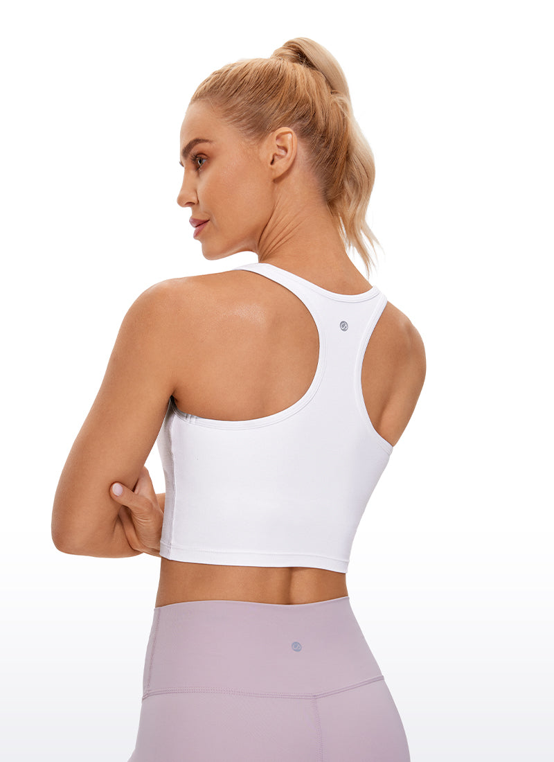 Butterluxe Racerback Built in Bra Tank