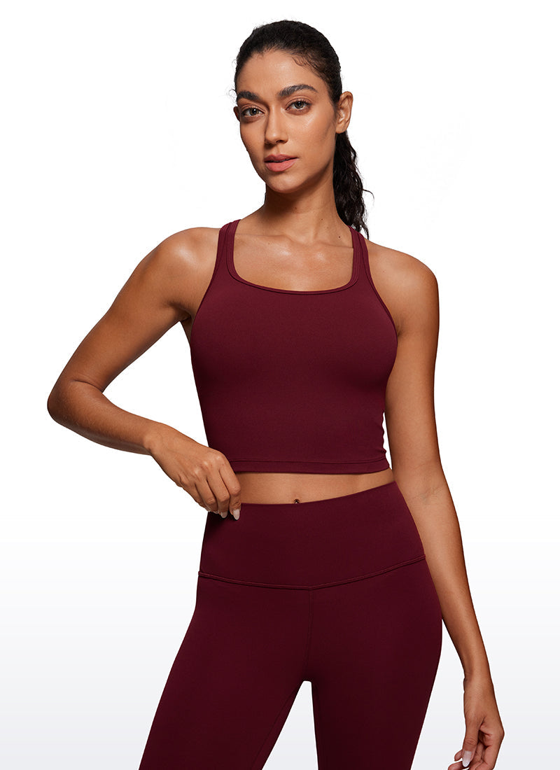 Butterluxe Racerback Built in Bra Tank