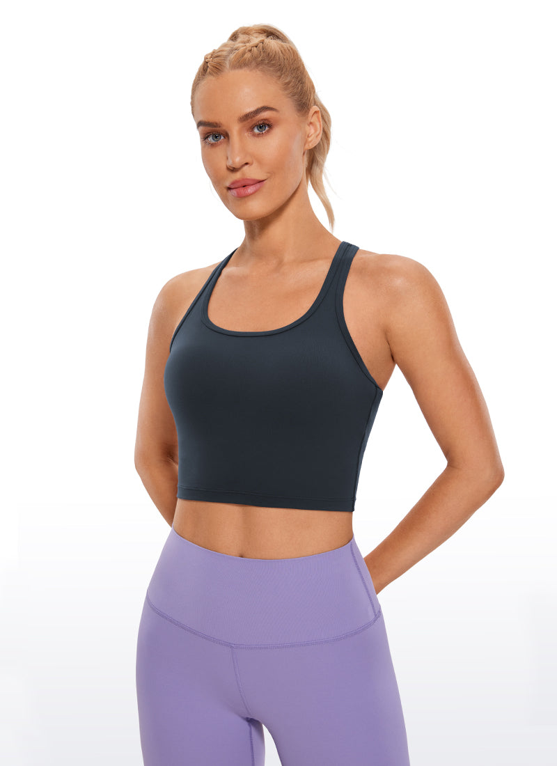 Butterluxe Racerback Built in Bra Tank
