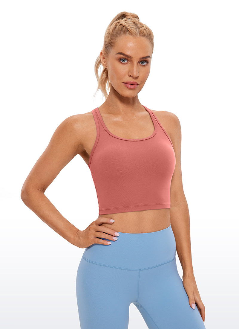 Butterluxe Racerback Built in Bra Tank