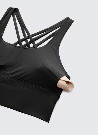 Nakedfeel Strappy Longline Bra