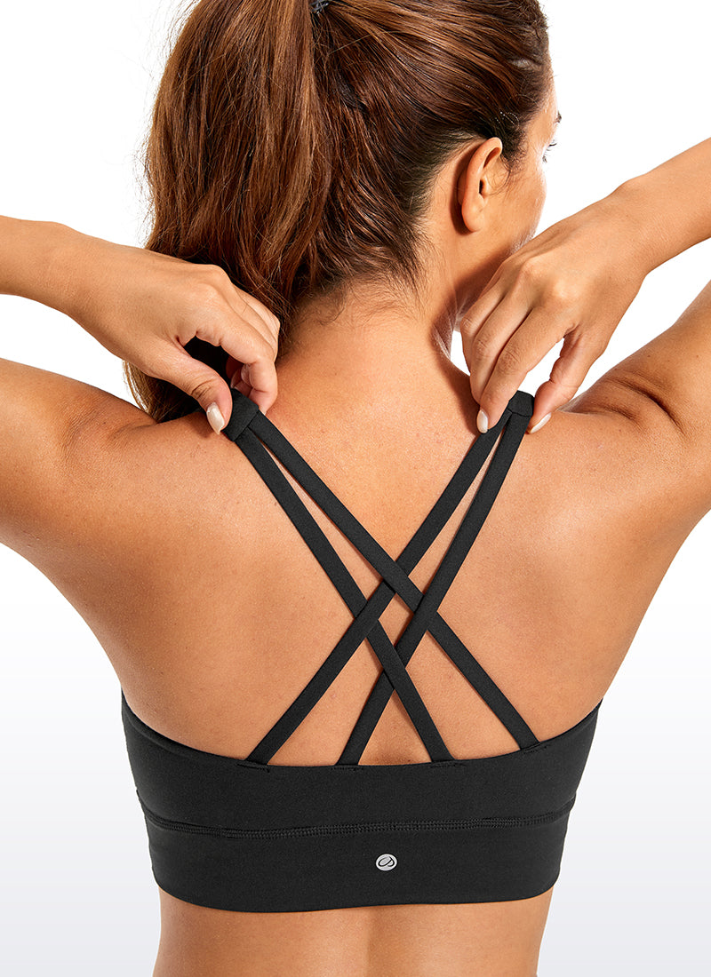 Butterluxe High Neck Strappy back Bra