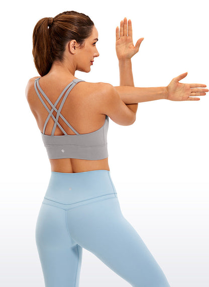 Butterluxe High Neck Strappy back Bra