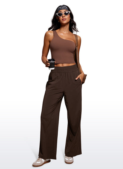 Butterluxe Built in Bra One Shoulder Tank