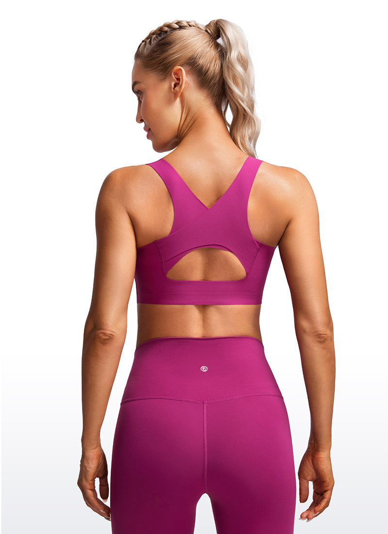 Flex Sculpt Racerback U Neck Sports Bra