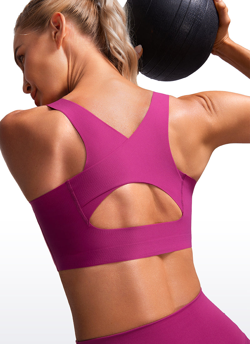 Flex Sculpt Racerback U Neck Sports Bra