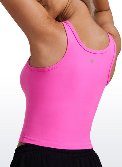 Butterluxe Double Lined Scoop Neck Tank