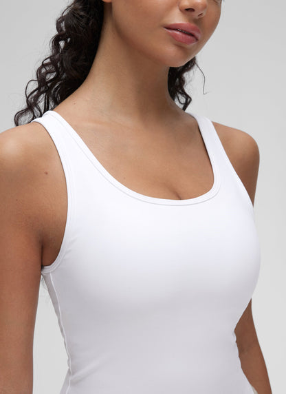 Butterluxe Double Lined Scoop Neck Tank