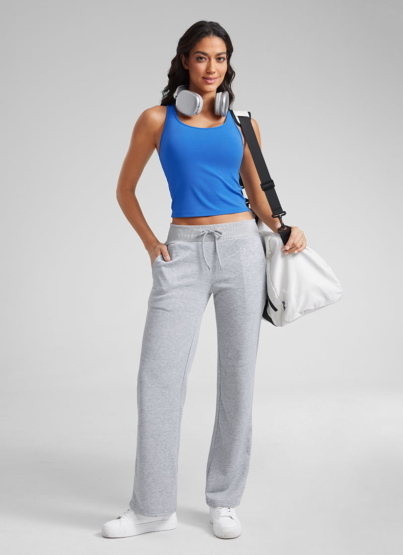 Butterluxe Double Lined Scoop Neck Tank