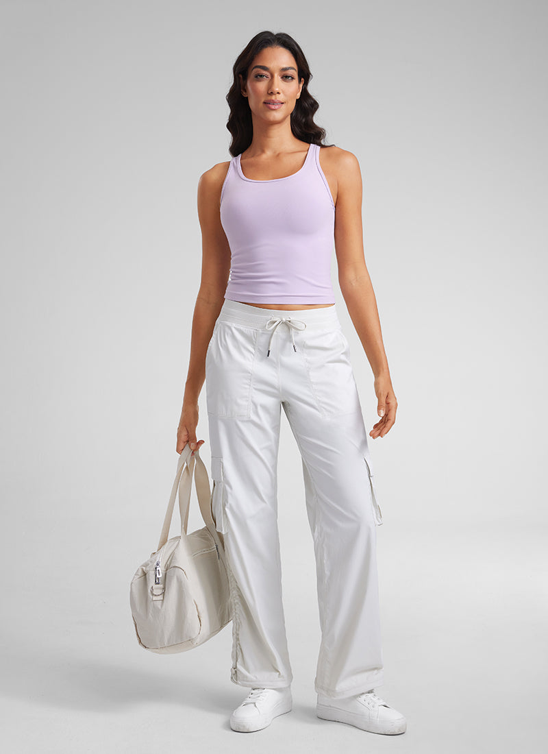 Butterluxe Double Lined Scoop Neck Tank