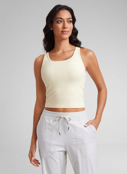 Butterluxe Double Lined Scoop Neck Tank