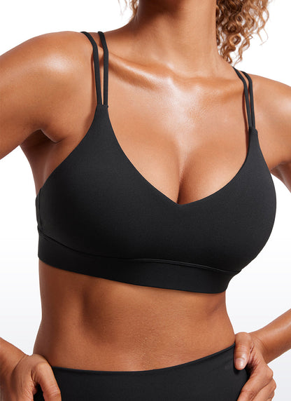 Butterluxe V Neck Strappy Back Bra