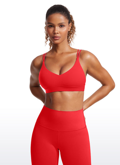 Butterluxe V Neck Strappy Back Bra