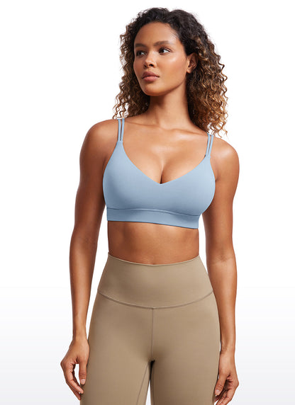 Butterluxe V Neck Strappy Back Bra