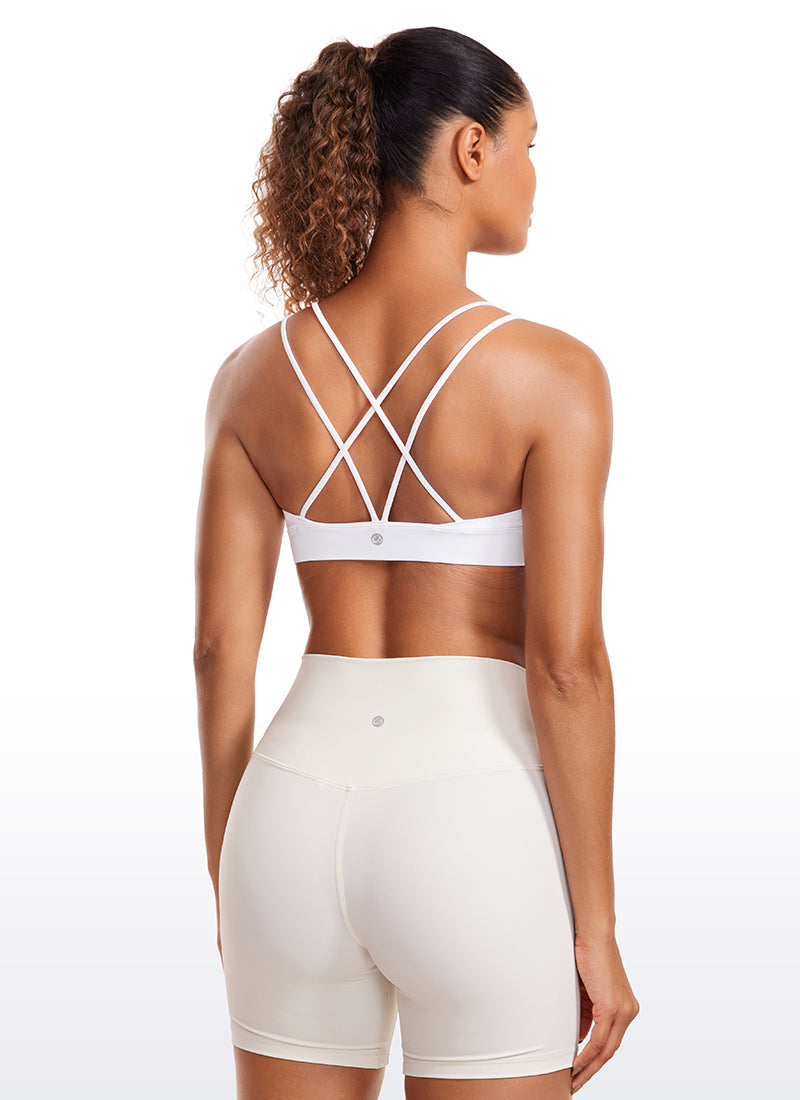 Butterluxe V Neck Strappy Back Bra