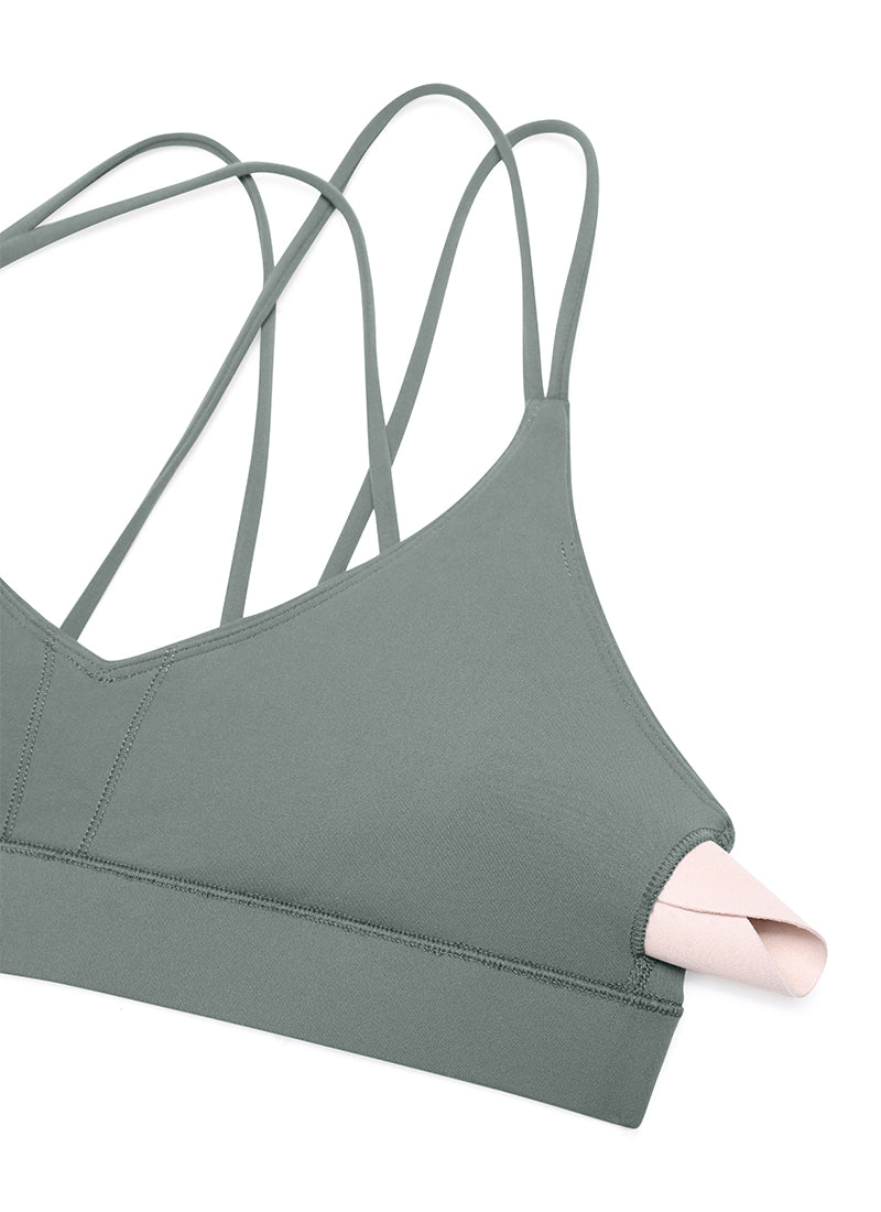 Butterluxe V Neck Strappy Back Bra