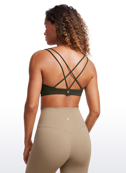 Butterluxe V Neck Strappy Back Bra