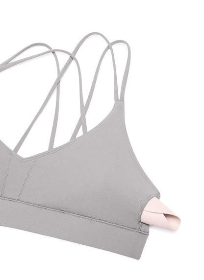 Butterluxe V Neck Strappy Back Bra