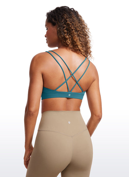 Butterluxe V Neck Strappy Back Bra