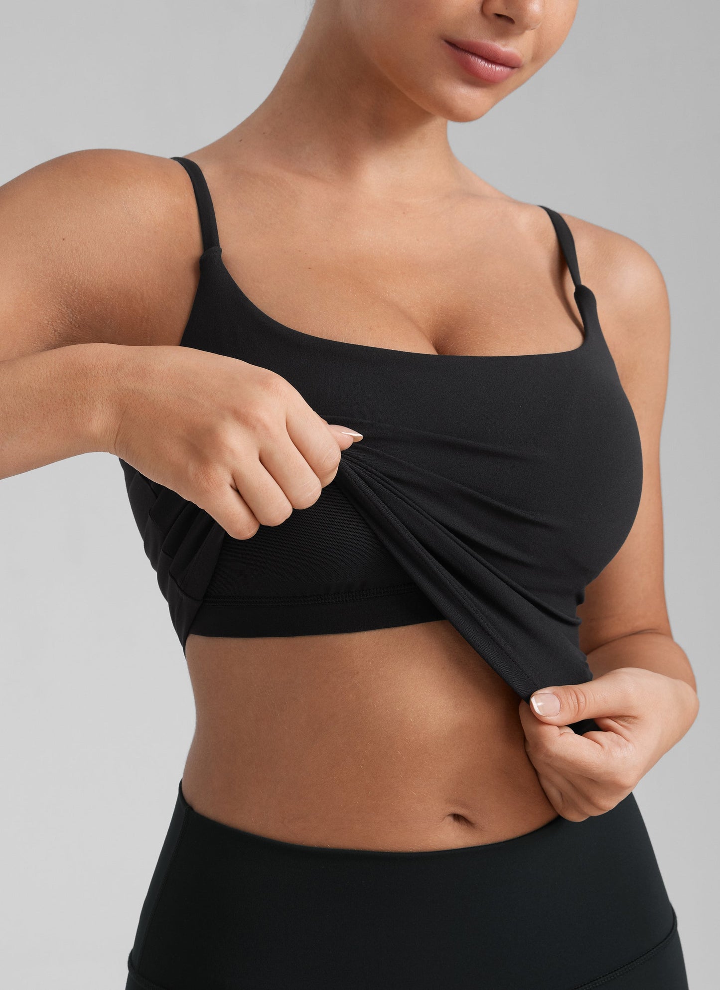 Butterlift® Built in Bra Cropped Tank