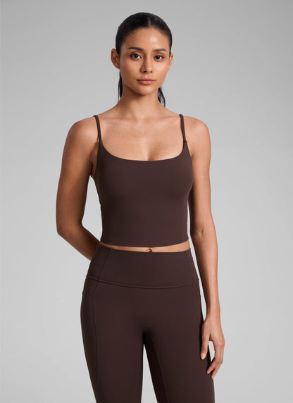 Butterlift® Built in Bra Cropped Tank
