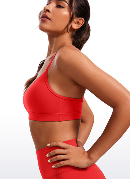 Butterluxe V Neck Spaghetti Strap Bra