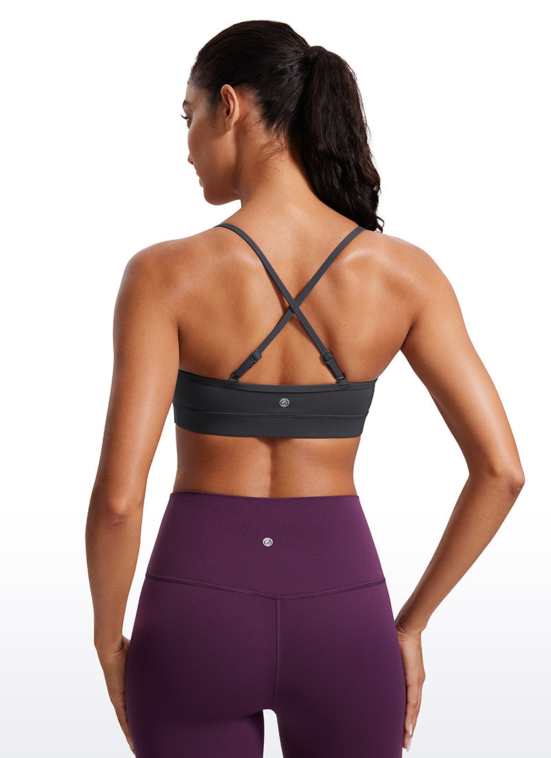 Butterluxe V Neck Spaghetti Strap Bra