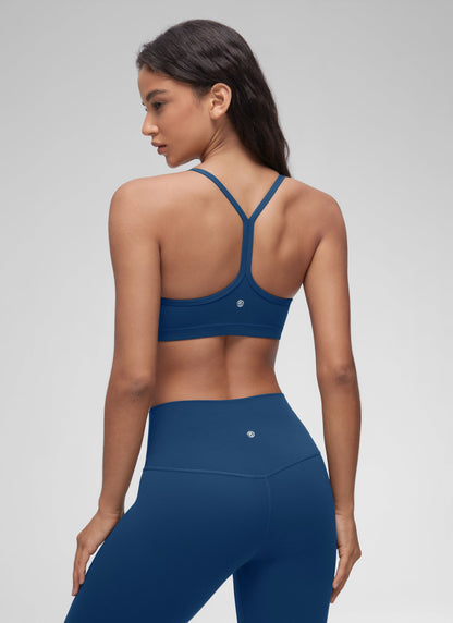 Butterluxe Sports Ruched V Neck Bra