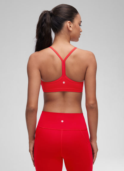 Butterluxe Sports Ruched V Neck Bra