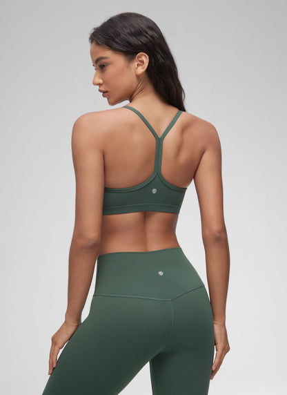 Butterluxe Sports Ruched V Neck Bra