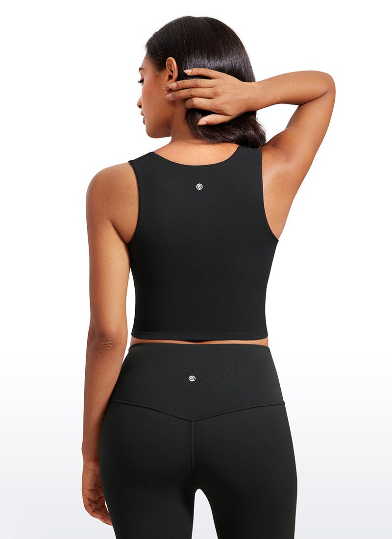 Butterluxe Built in Bra Longline Tank