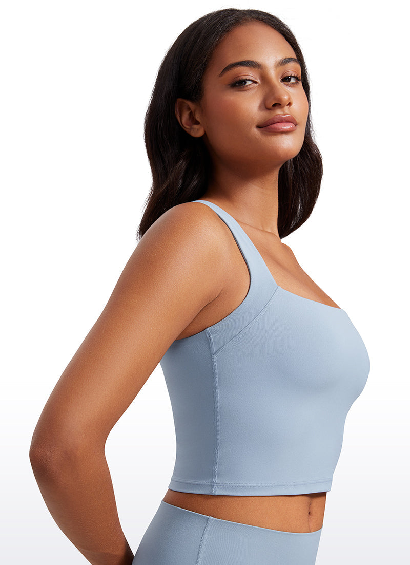 Butterluxe Built in Bra Longline Tank